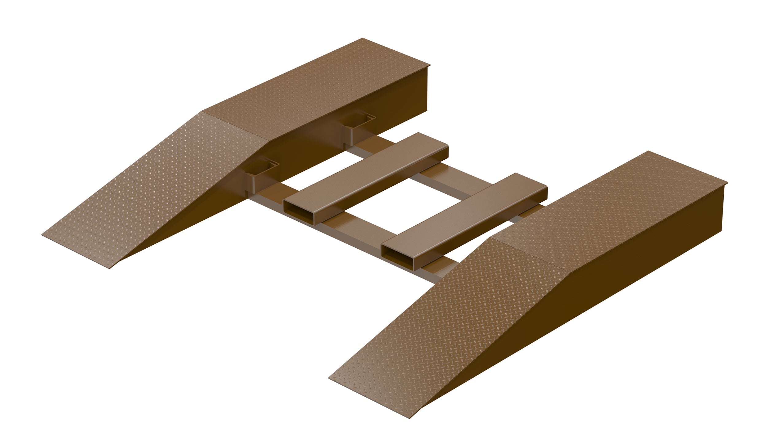 Vestil Steel Wheel Riser with Central Fork Pocket – Lifting Equipment ...