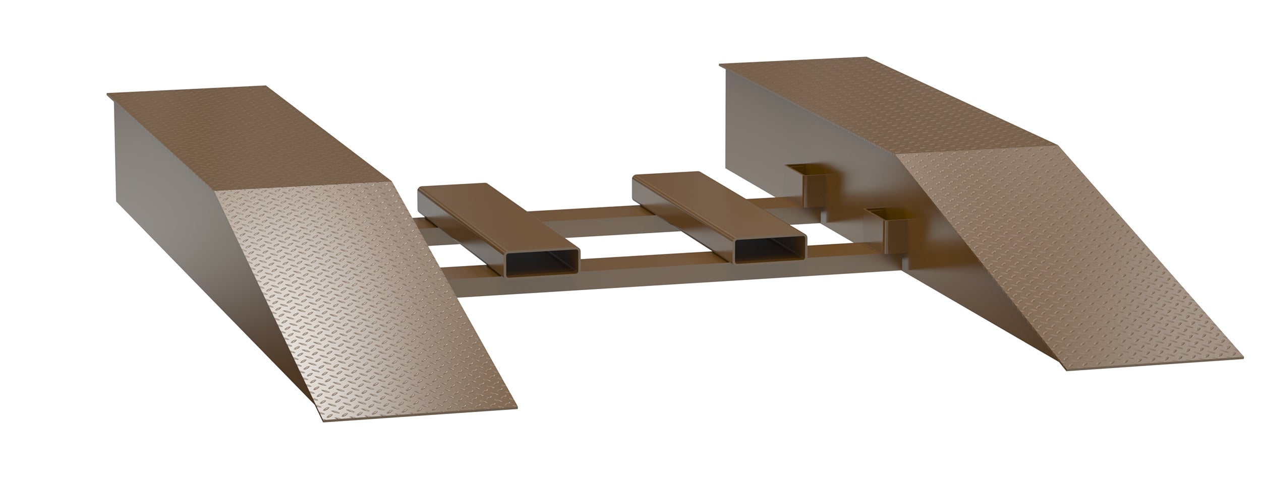 Vestil Steel Wheel Riser with Central Fork Pocket – Lifting Equipment ...