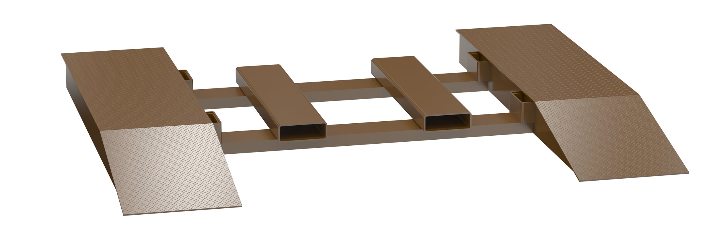 Vestil Steel Wheel Riser with Central Fork Pocket – Lifting Equipment ...