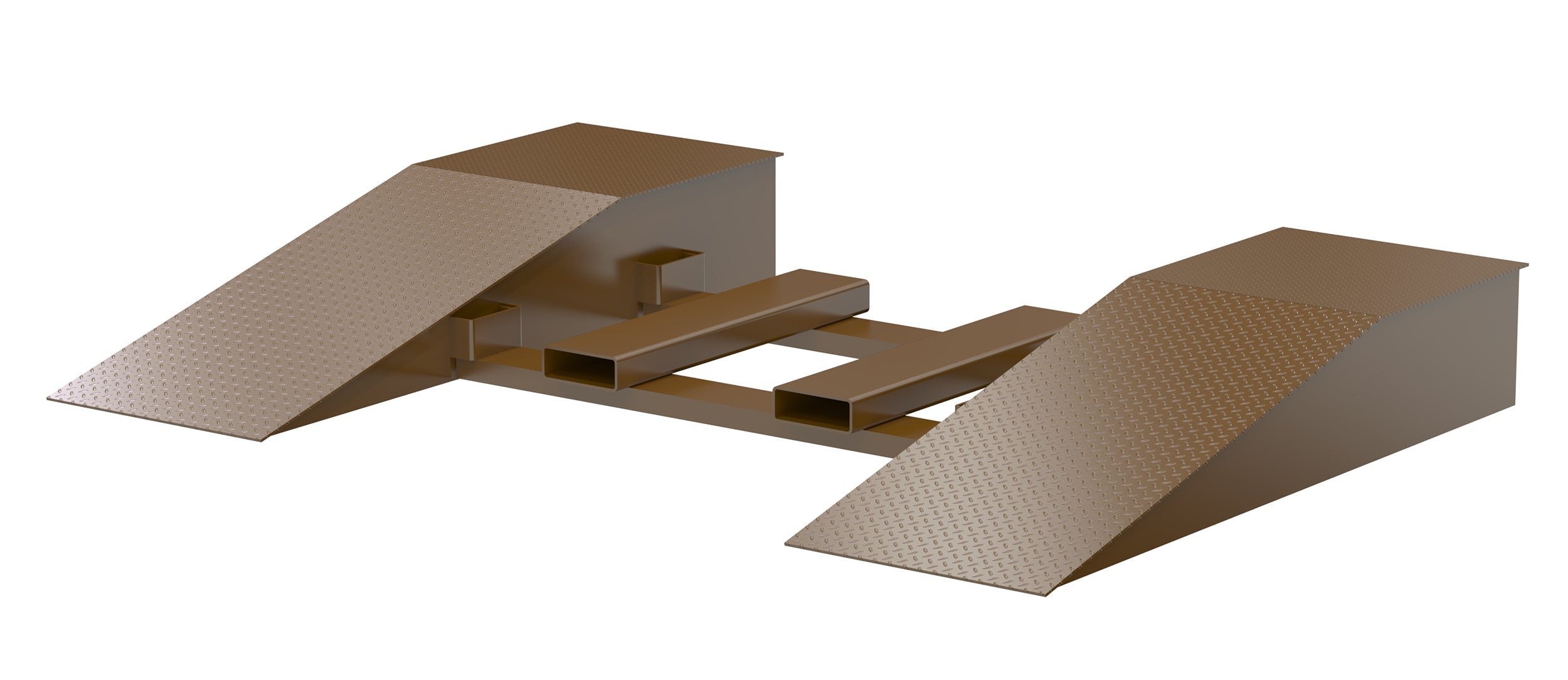 Vestil Steel Wheel Riser with Central Fork Pocket – Lifting Equipment ...