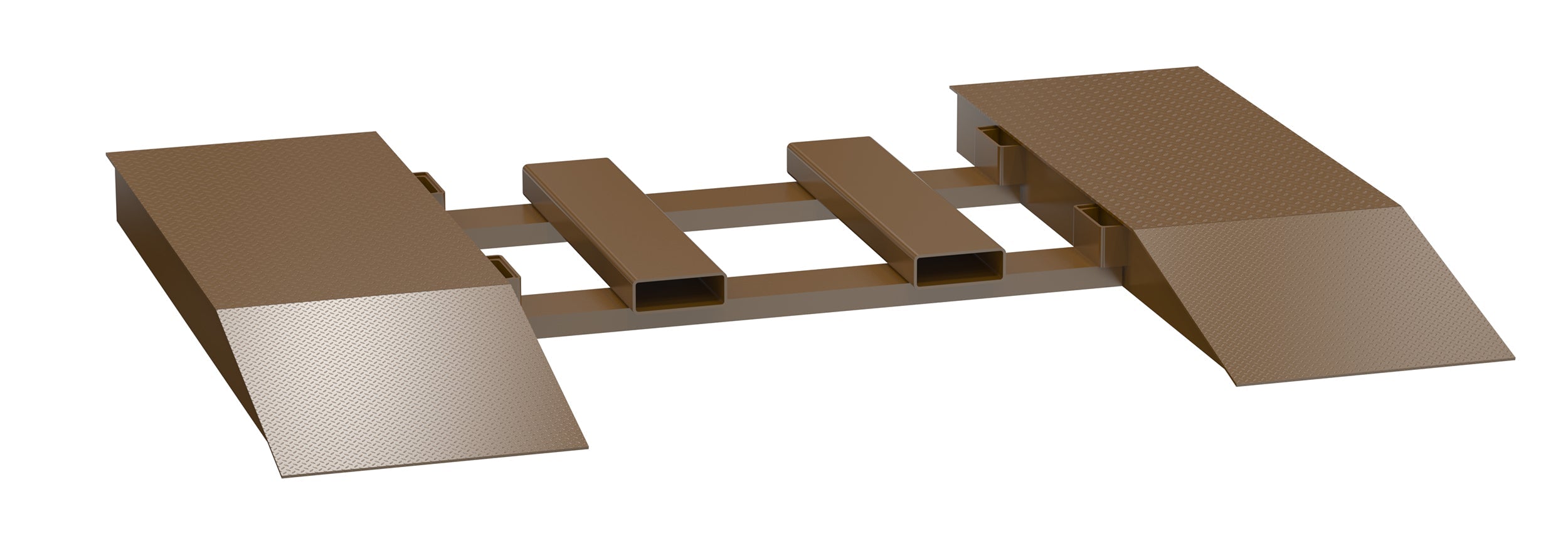 Vestil Steel Wheel Riser with Central Fork Pocket – Lifting Equipment ...