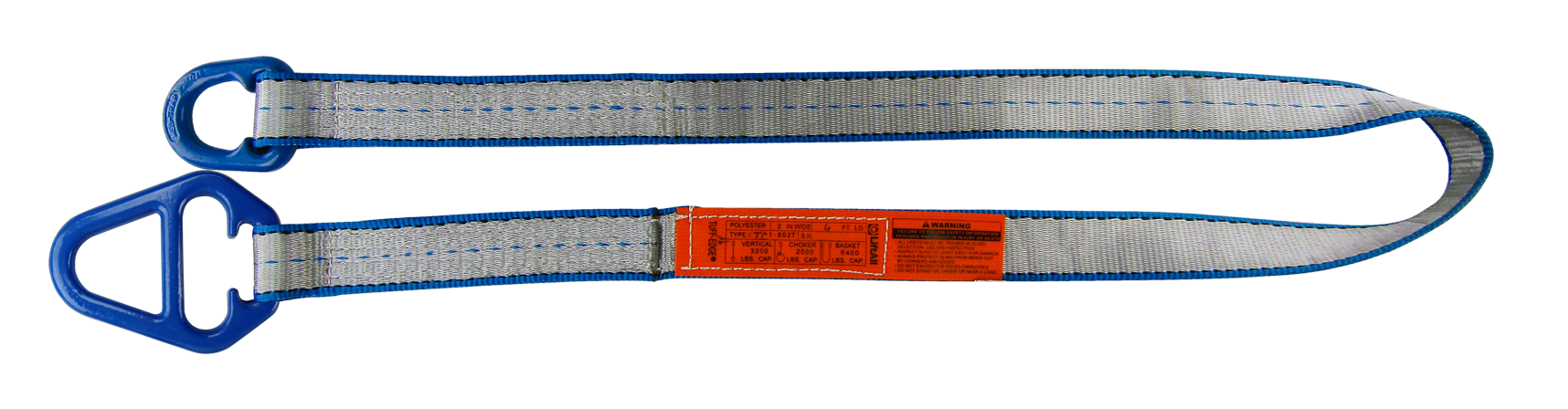 Lift-All 2-Ply Triangle/Choker Tuff-Edge III Polyester Web Slings 10"