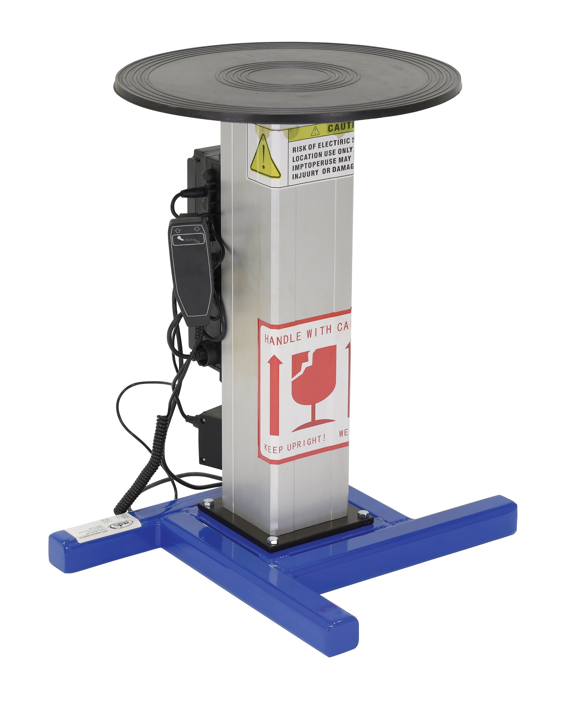 Vestil Turntables with Powered Height Adjustment