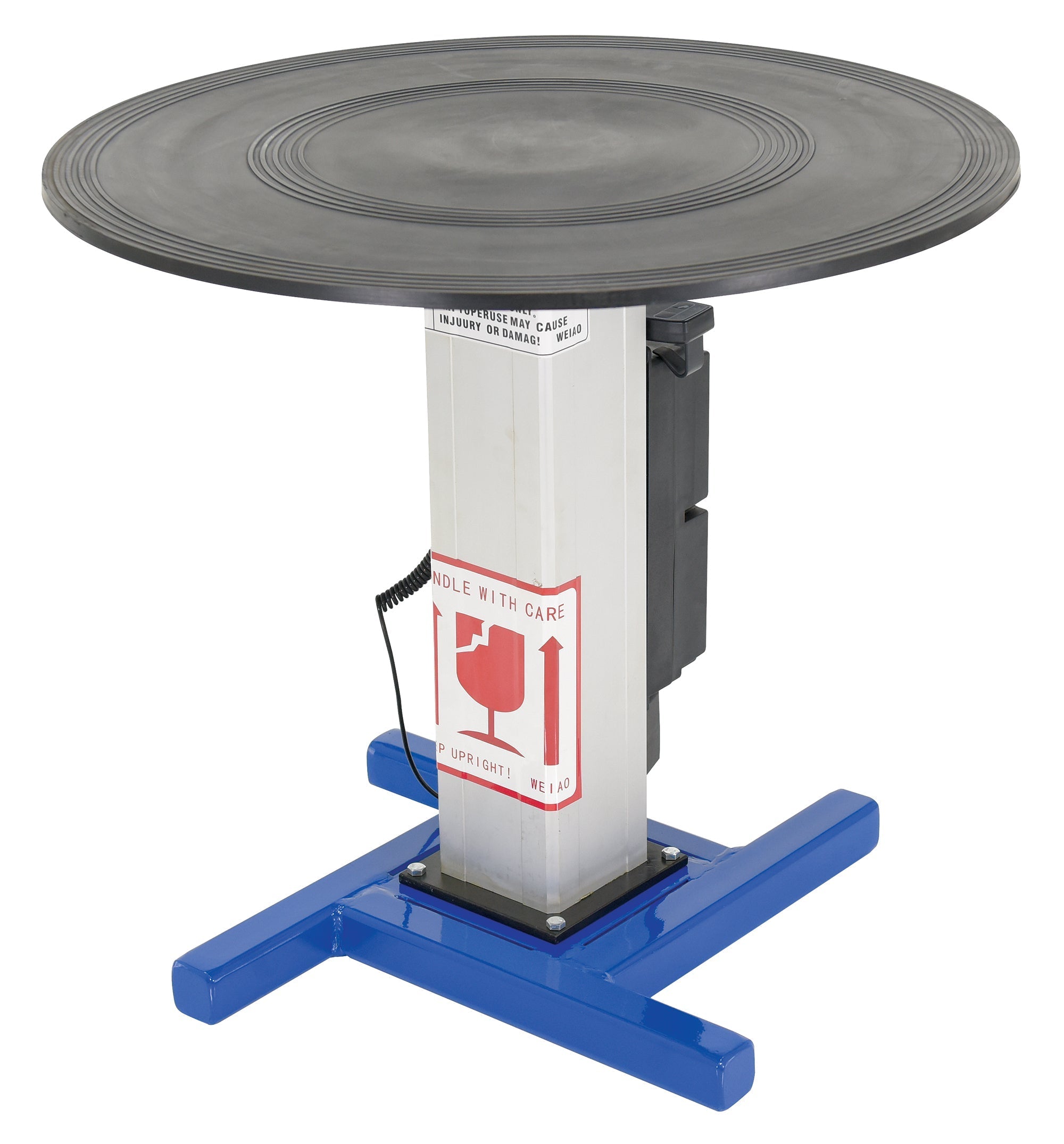 Vestil Turntables with Powered Height Adjustment