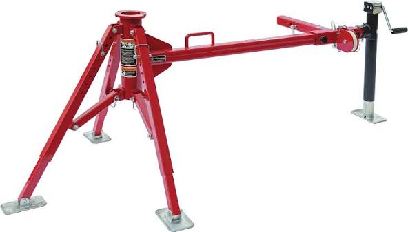 Thern WorkMate Portable Hitch-Mounted Davit Crane Base