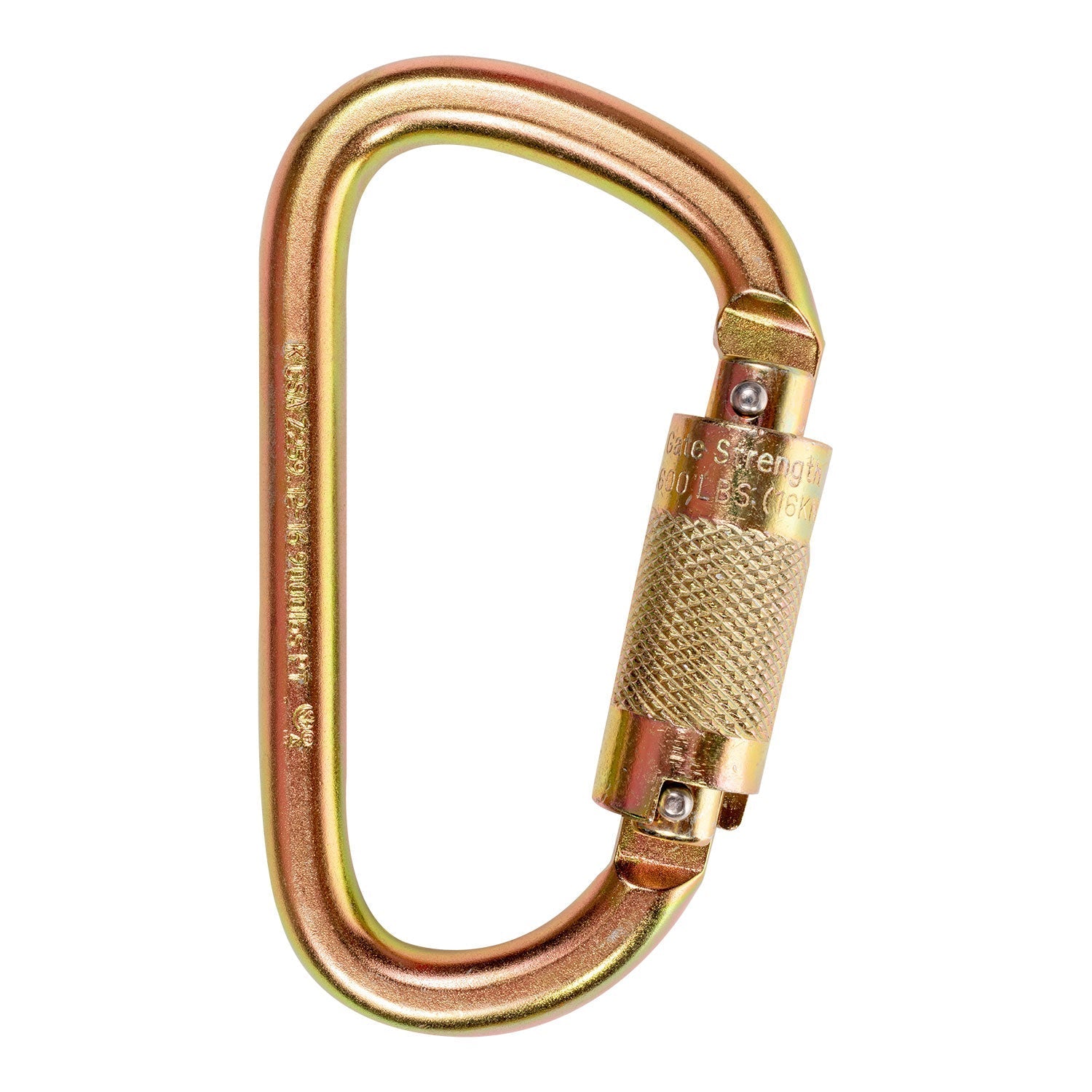 KStrong® Small Steel Carabiner .84" Gate Opening (ANSI)