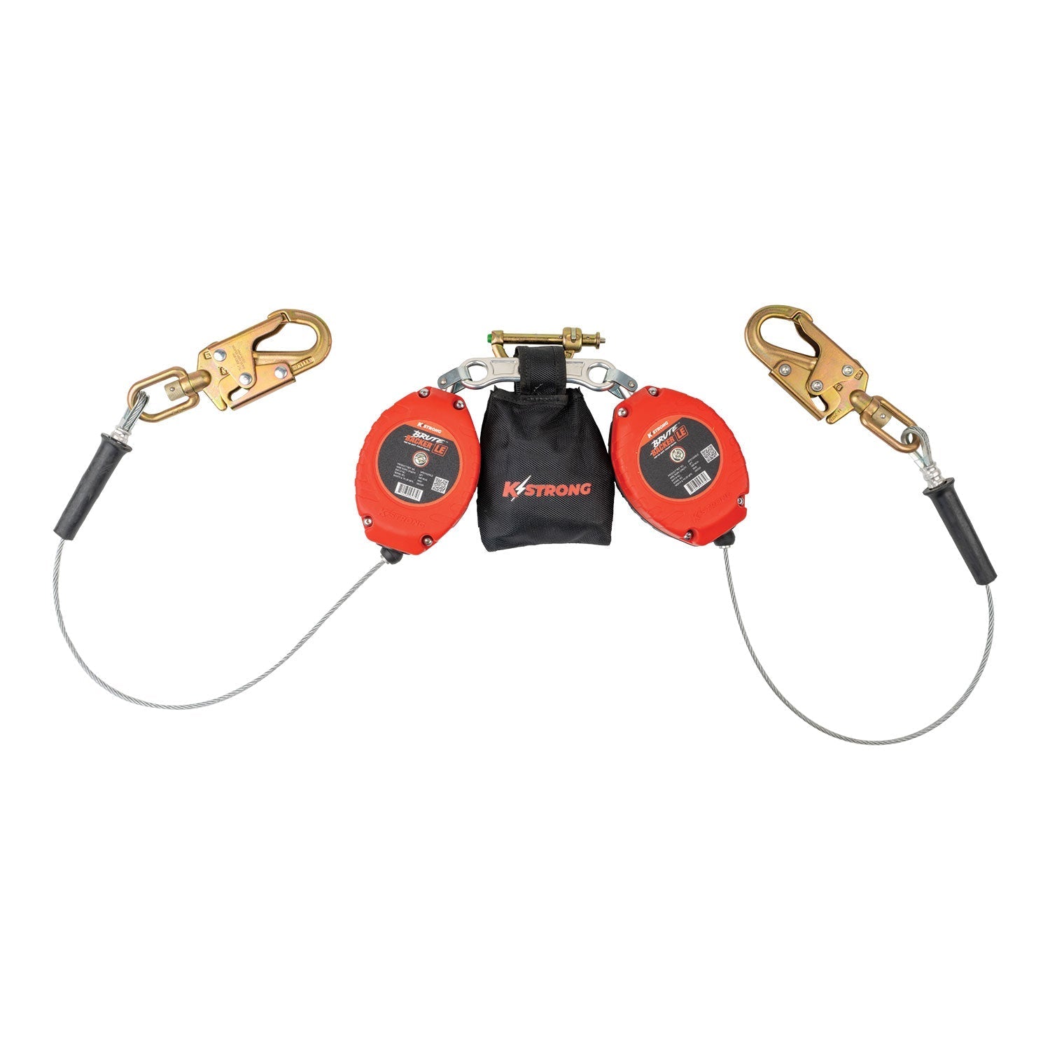 KStrong® BRUTE™ Backer™ LE Dual 8.5 ft. Cable Self-Retracting Lifeline