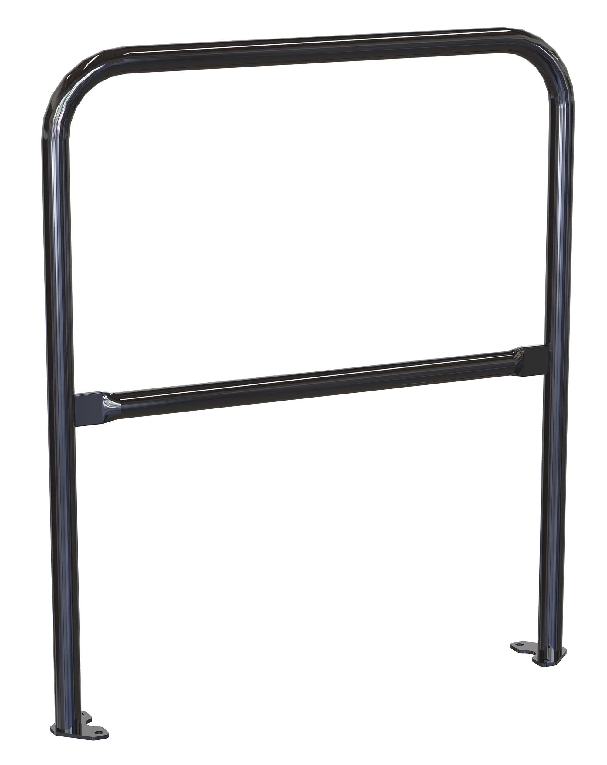 Vestil Steel Safety Railings With Welded Baseplate