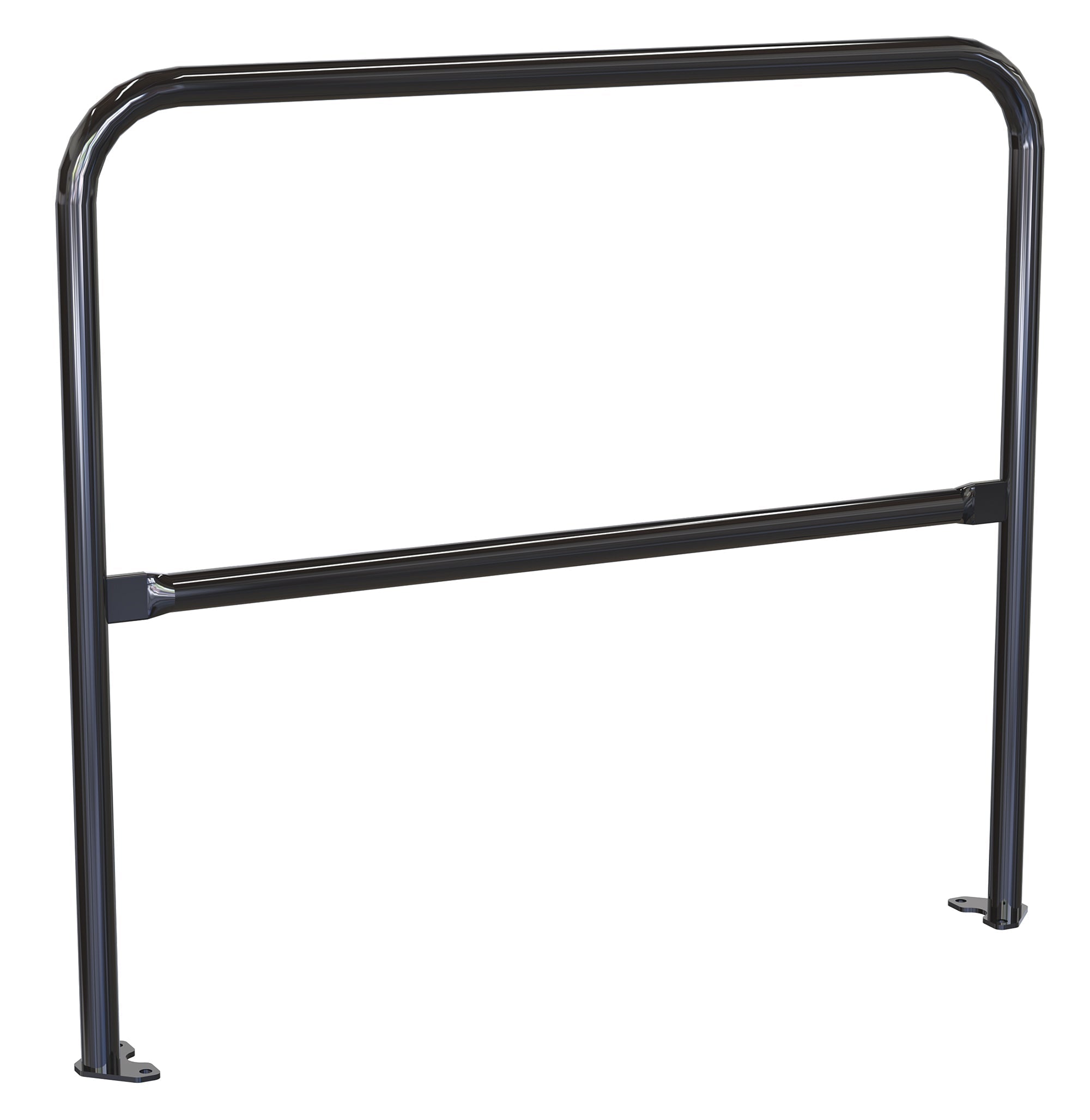 Vestil Steel Safety Railings With Welded Baseplate