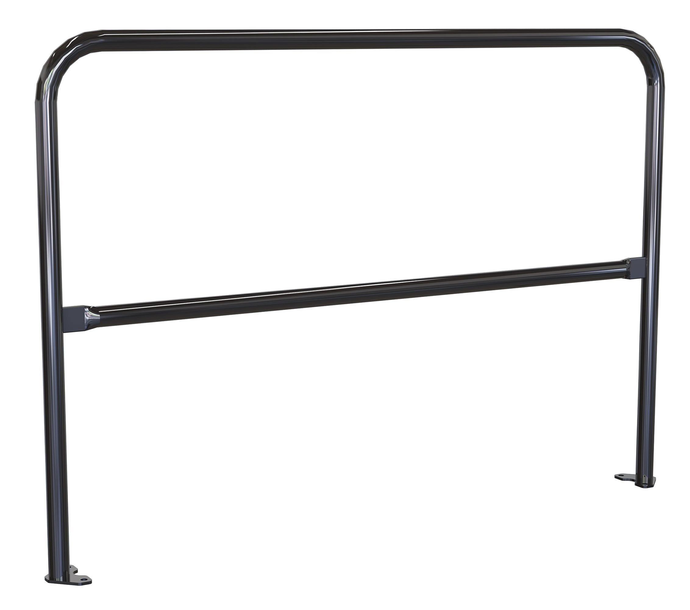 Metal Railing Stablizers Vestil Steel Safety Railings With Welded Baseplate – Lifting Equipment ...