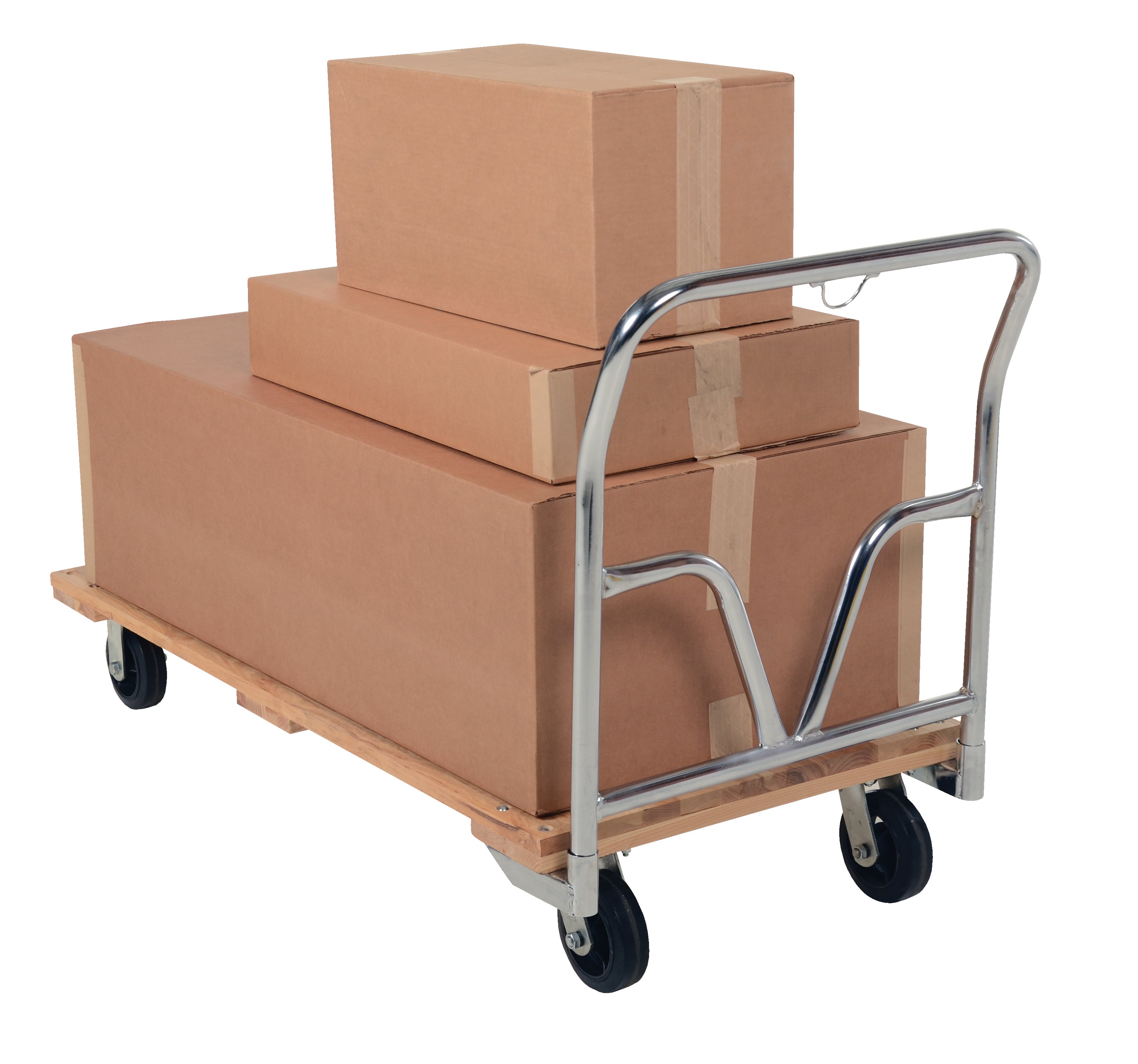 Vestil Double & Triple Decker Hardwood Platform Carts