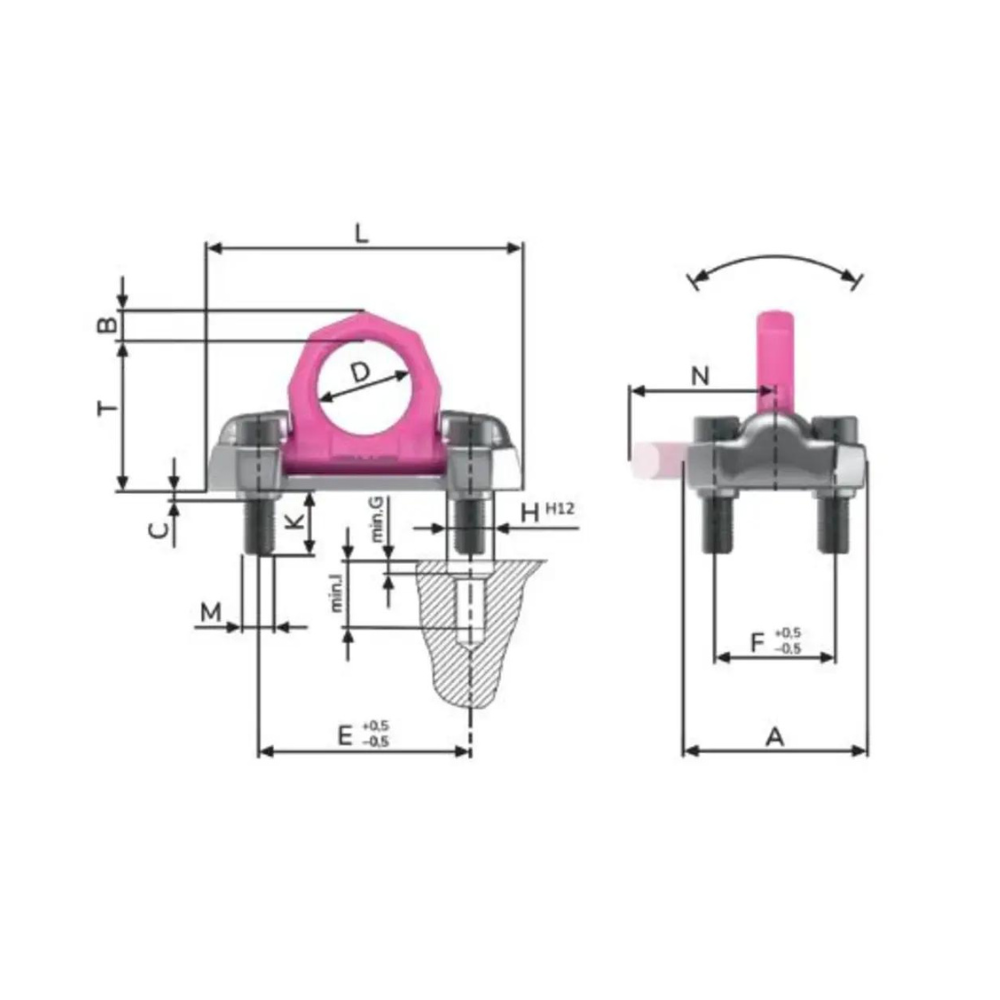 RUD VRBG 10 and 16 Load Ring for Bolting