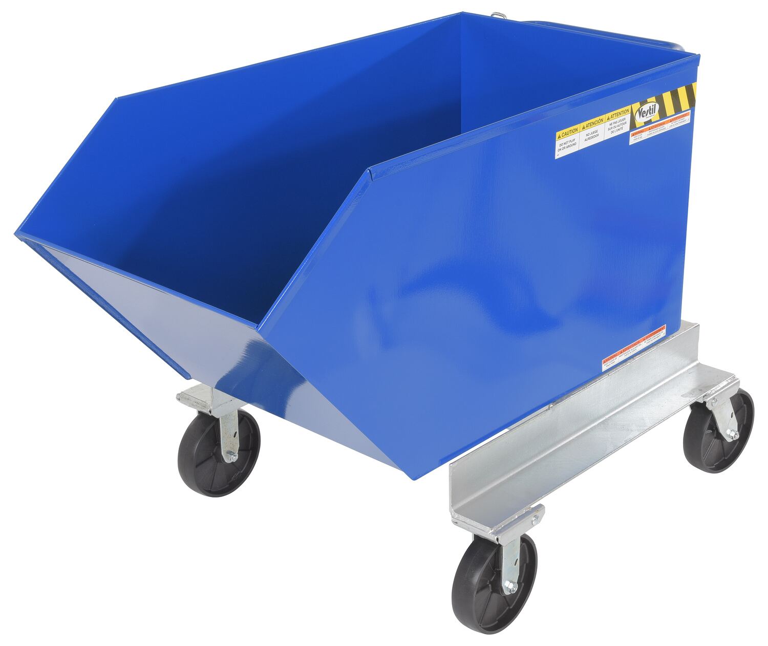 Vestil Portable Forklift Hoppers With Wheels