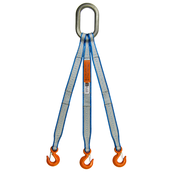 Lift-All 2-Ply Endless Triple Oblong Tuff-Edge Web Bridle 1"