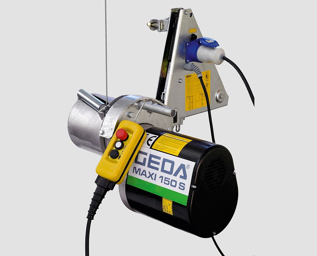GEDA MAXI 120S 265lbs Scaffold Rope Hoist