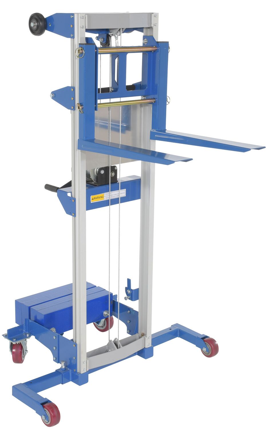 Vestil Lightweight Winch Stacker Truck