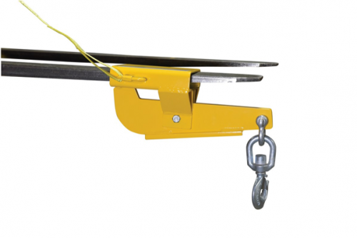 Single Tine Forklift Hook Attachment (Swivel Latch) 4000lbs