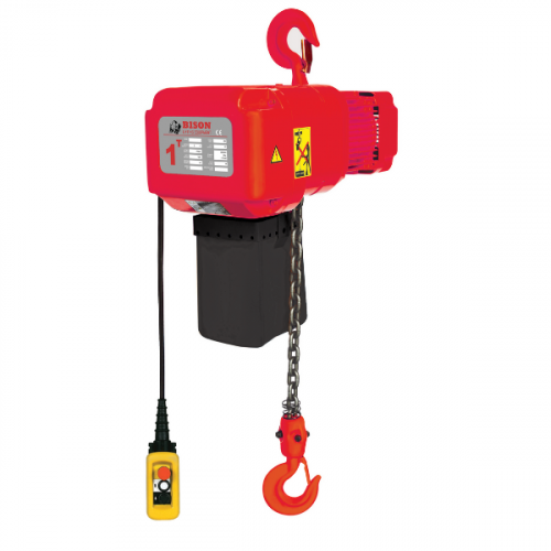 Bison 1Ton Three Phase Dual Speed Electric Chain Hoist 230v/460v