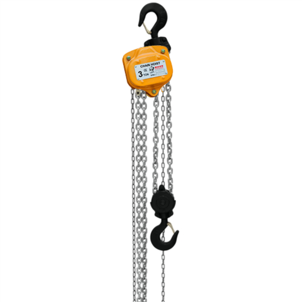 Bison Manual Chain Hoist 3Ton x 10ft or 20ft