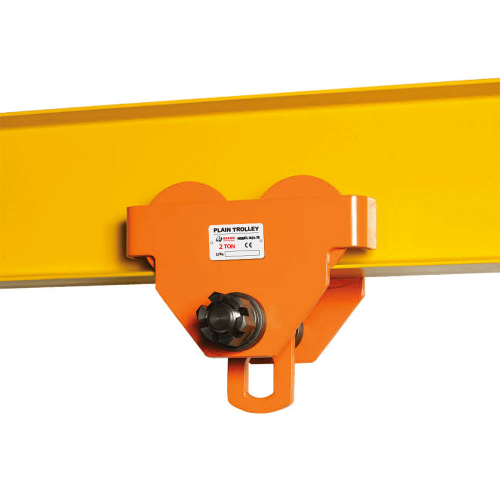 Bison Push Travel Beam Trolley 5T