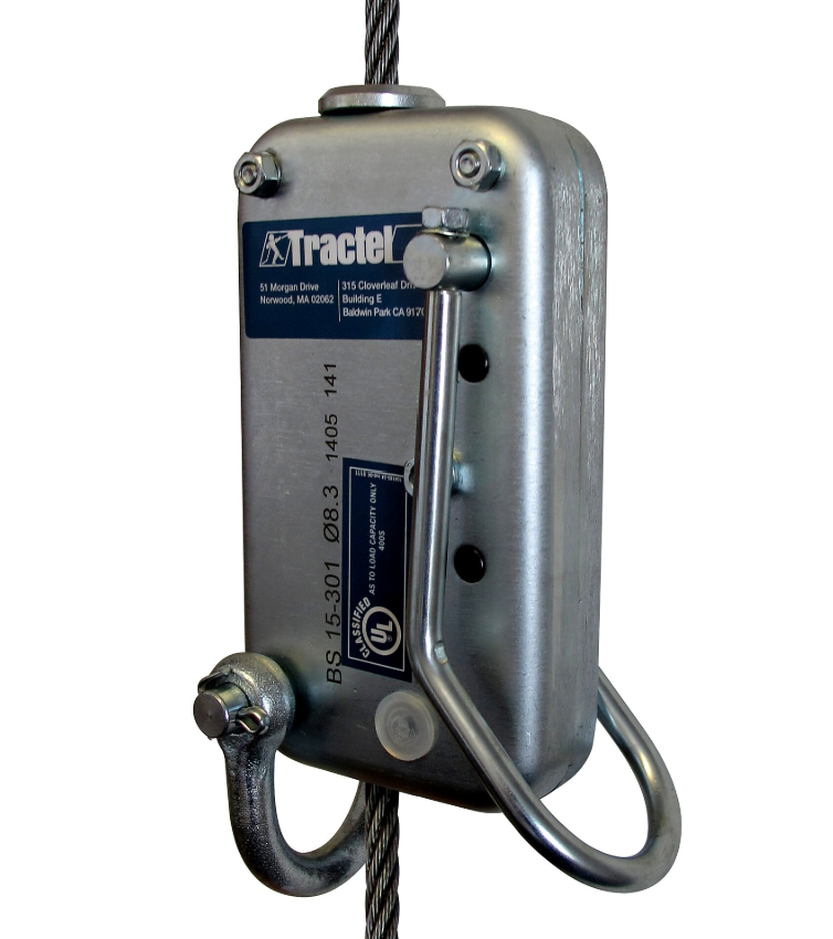 Tractel Blocstop BS Safety Device for Wire Rope
