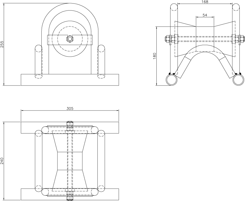 Slingco Bridge Types Cable Laying Roller