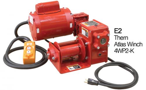 Thern Limit-Switch-Ready Power Winches (For Davit Cranes)