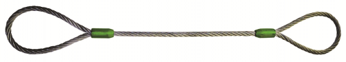 Single Leg Wire Rope Sling Eye & Eye