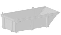 Machining & Welding Fixed Side 6000lbs Sloped End Material Baskets