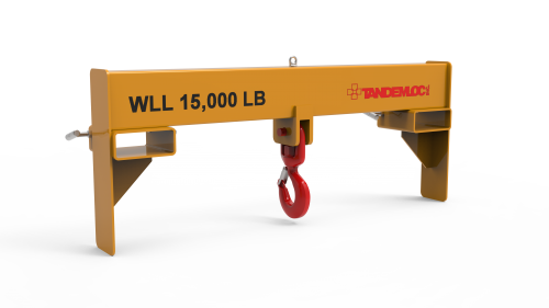 Tandemloc Single Hook Type Forklift Attachment