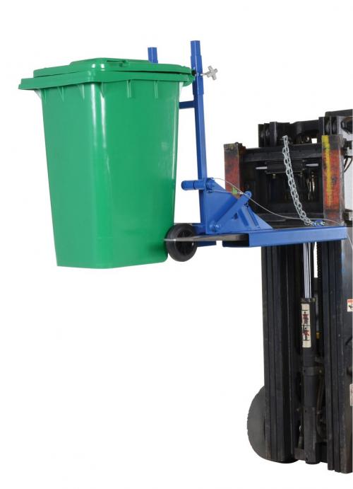 Forklift Trash Can Dumper Attachment