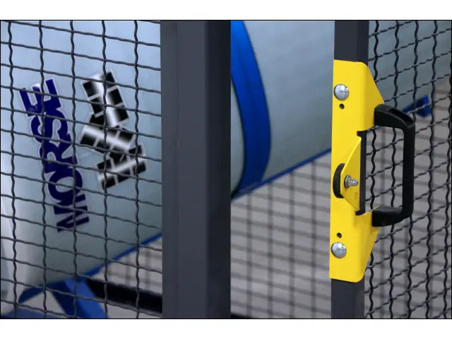 Morse Guard Enclosure Kit and Safety Interlock for customer to install with Morse Explosion-Proof single-phase AC 456 Series Hydra-Lift Drum Roller.