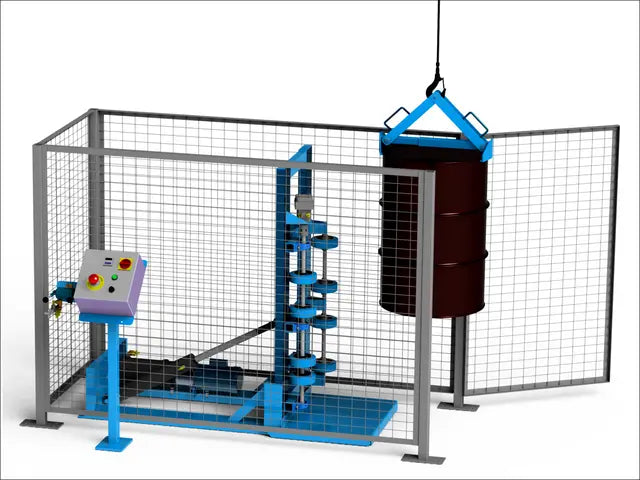 Morse Gated Enclosure w/ Interlock For Use With Model 456-1 (Field Installed) - OSHA REQUIRED