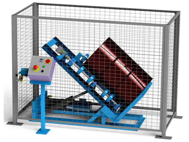 Morse Gated Enclosure w/ Interlock For Use With Model 456-1 (Field Installed) - OSHA REQUIRED