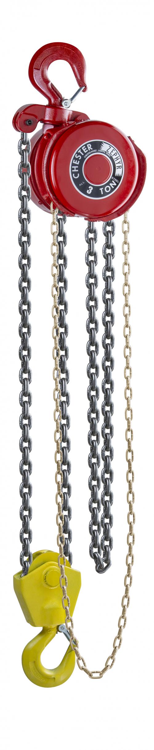 Chester Zephyr Hook Suspended Hand Chain Hoist