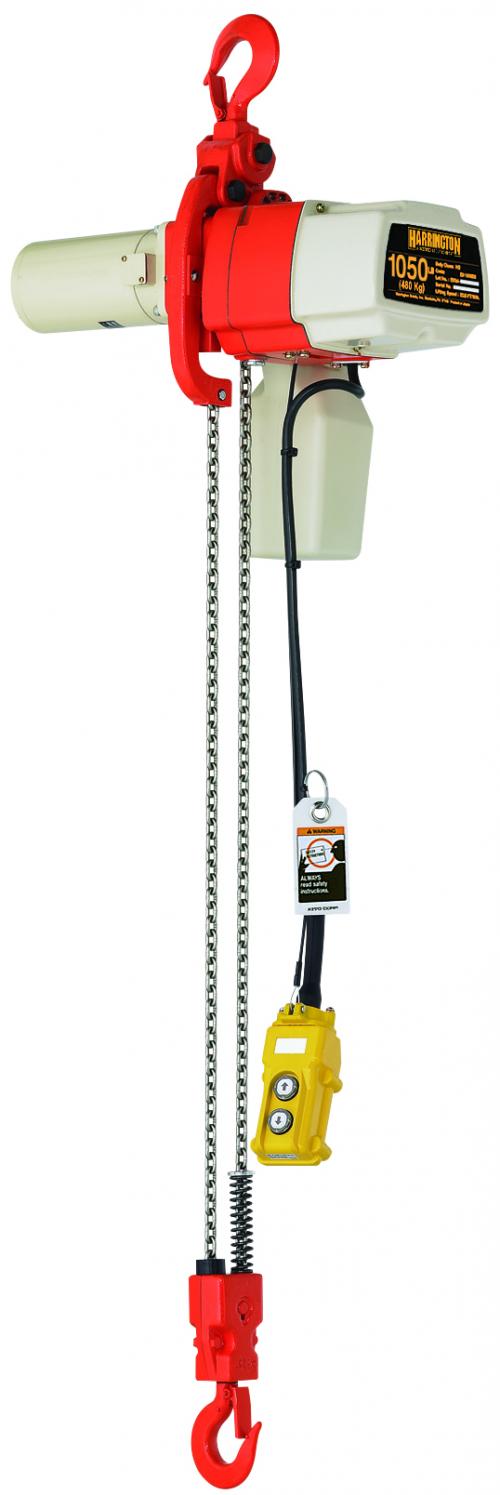 Harrington ED Single Phase Electric Chain Hoist