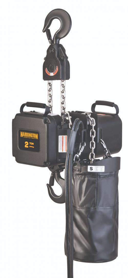 Harrington Black TNER Stage Electric Chain Hoist