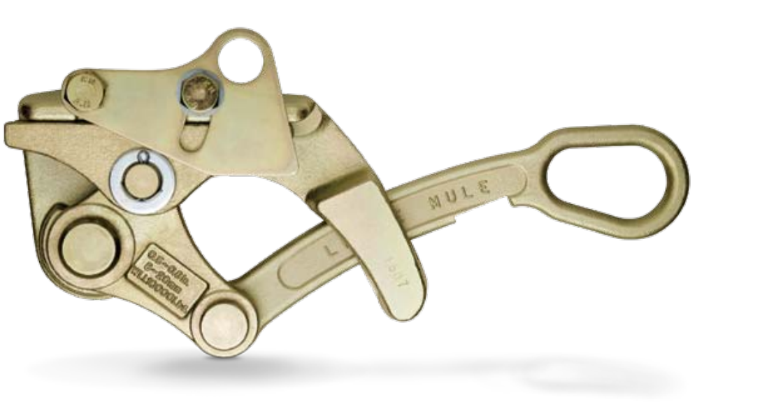 Little Mule 12,000lbs Hotline Parallel Jaw Wire Grip w/ Fine Teeth & Spring Loaded