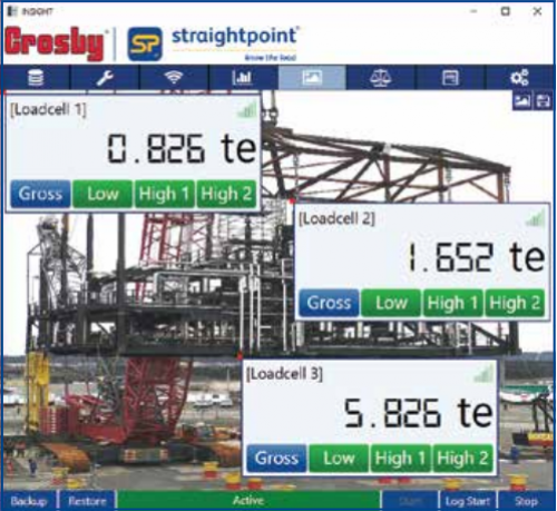 Straightpoint INSIGHT Software for Wireless Loadcells