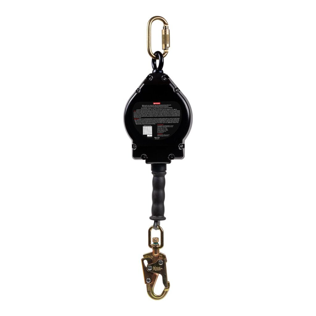 KStrong BRUTE-AL Aluminum Housing Cable Self Retracting Lifeline with Snap Hook