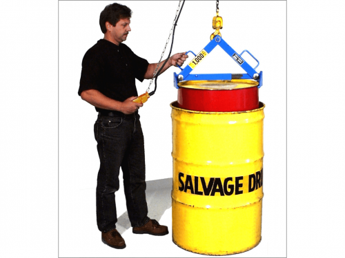 Morse Adjustable Drum Lifter For Plastic Fiber and Steel