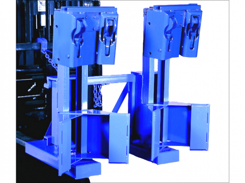 Morspeed Forklift Attachment For Fiber, Steel and Plastic Drums
