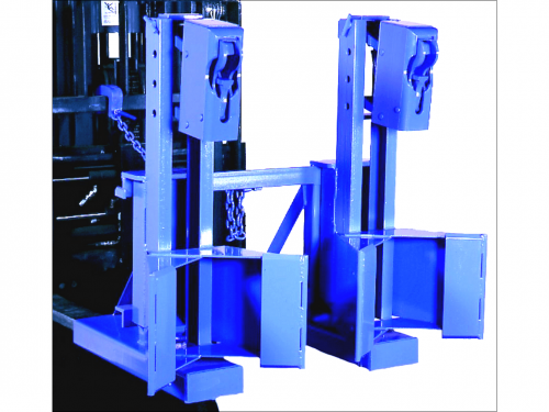 Morspeed Forklift Attachment For Fiber, Steel and Plastic Drums