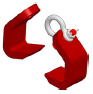 Machining & Welding Grade 100 Plate Lifting Hooks