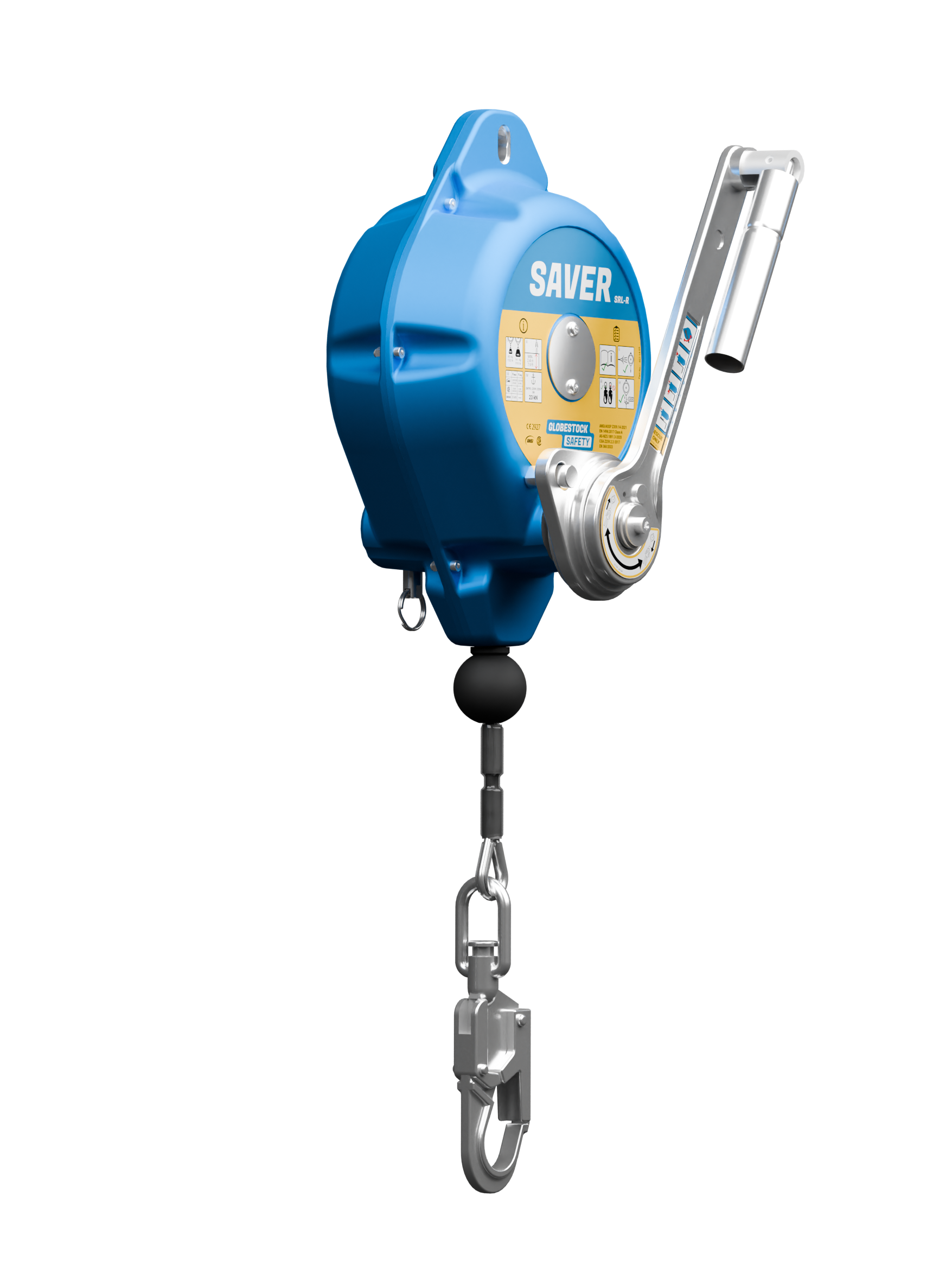 SAVER 310lbs 3-Way Self Retracting Lifeline