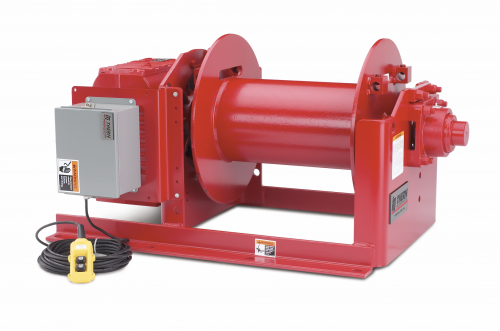 Thern 4HWF Series - Helical/Worm Gear Power Winches