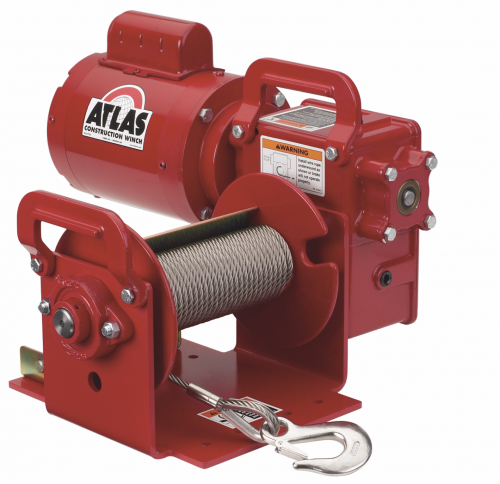 Thern Atlas High Speed Worm Gear Power Winch 