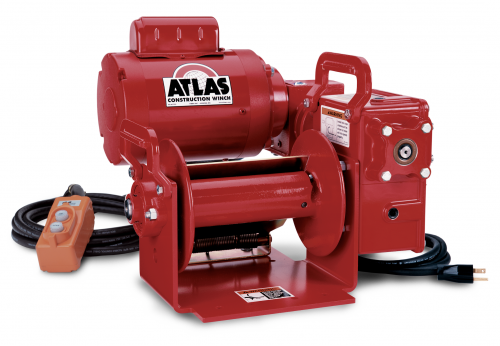 Thern Atlas High Speed Worm Gear Power Winch 