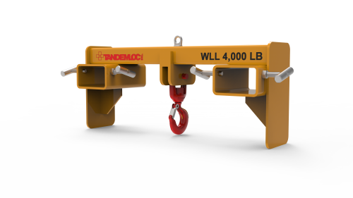 Tandemloc Single Hook Type Forklift Attachment