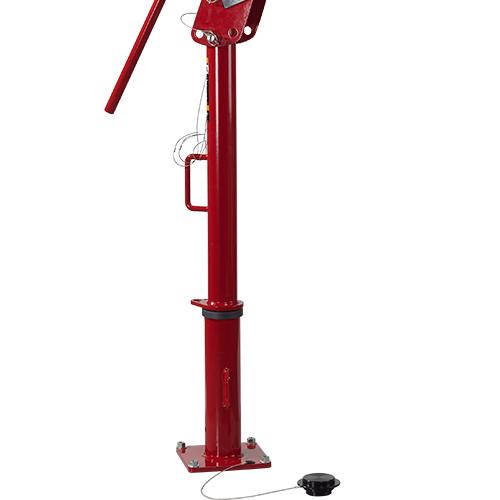 Thern 5PF5 Series 850lbs Portable Davit Crane with Winch